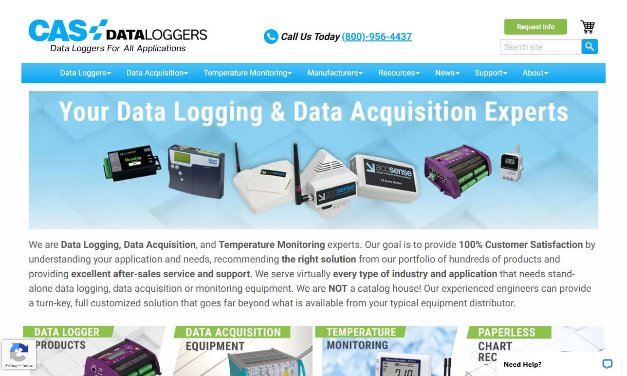 CAS Dataloggers